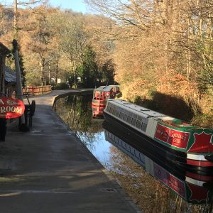 Walking and sightseeing in Llangollen, mid-Wales June 2024